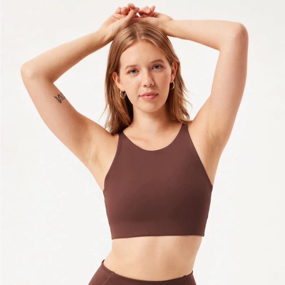 Girlfriend Collective Topanga Halter Bra